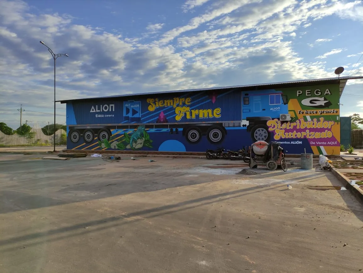 Murales cemento ALIÓN: Apoyamos el arte y le damos vida a la ciudad