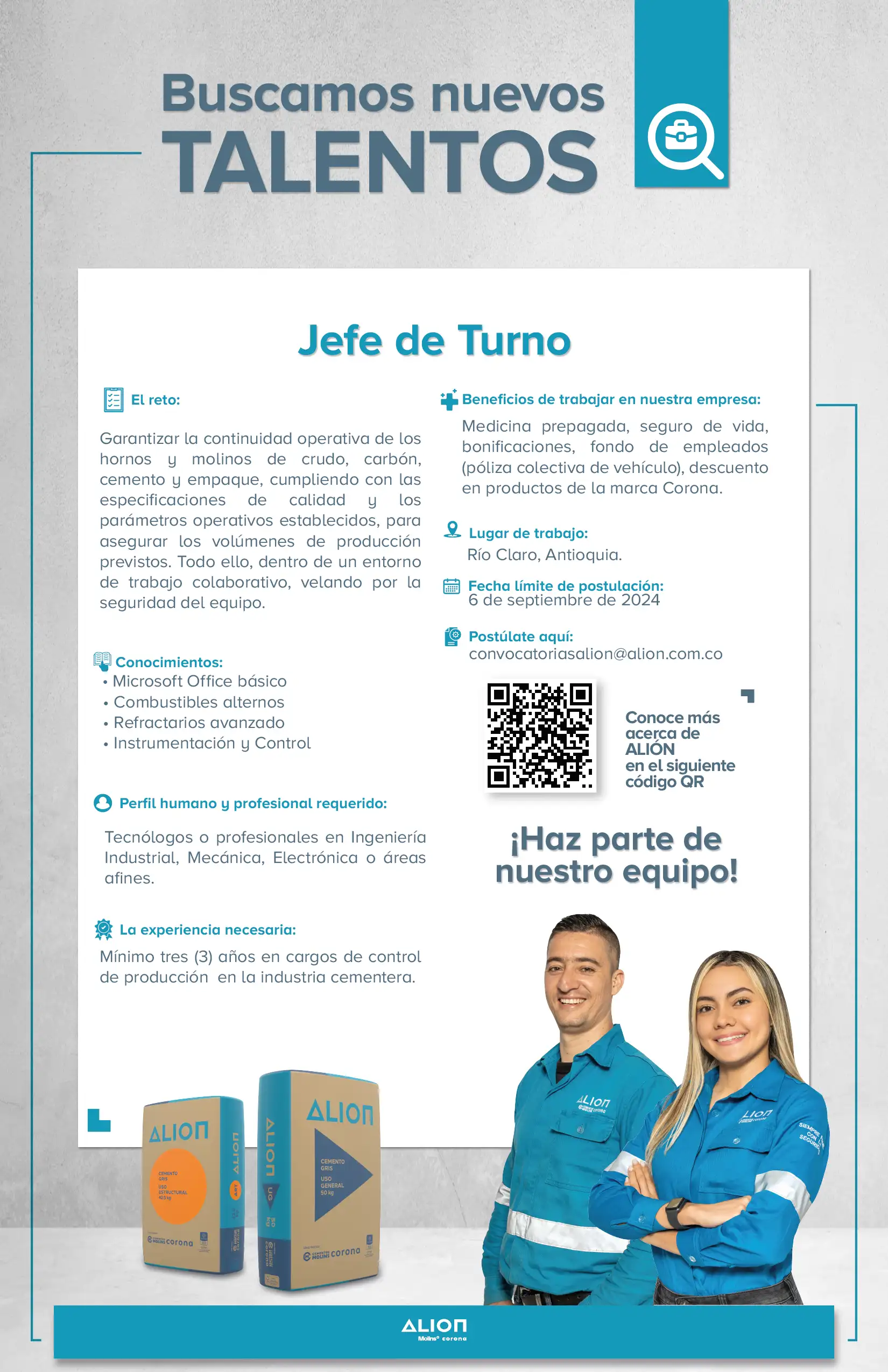 Jefe de Turno