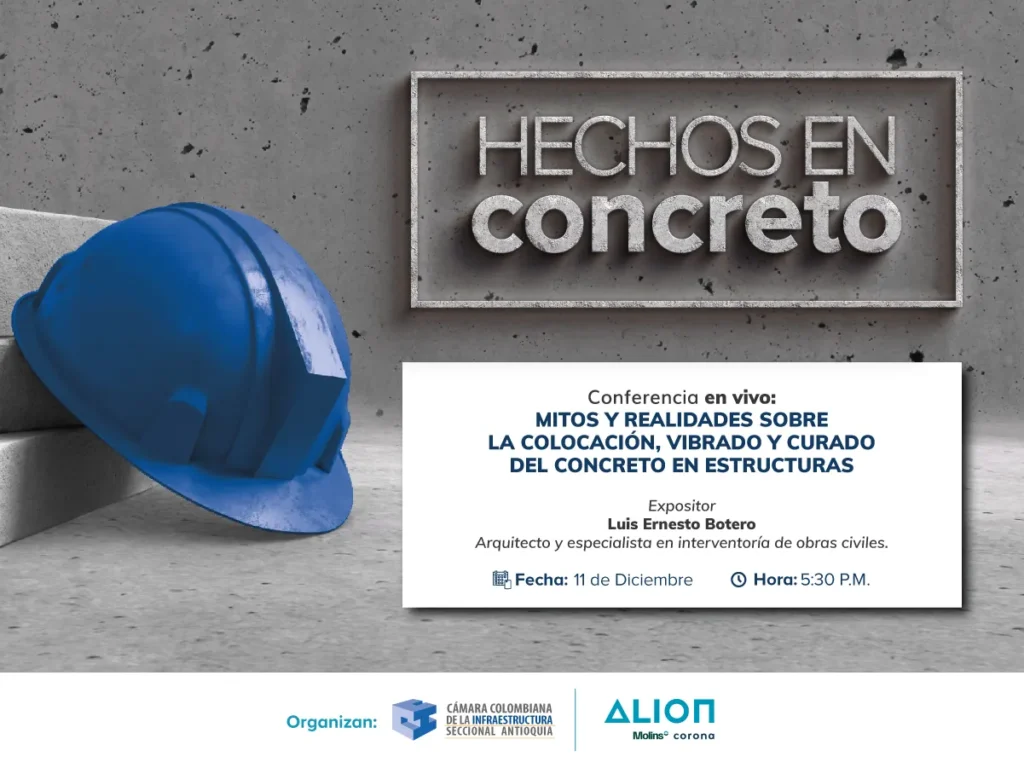Mitos y realidades sobre la colocación, vibrado y curado del concreto en estructuras